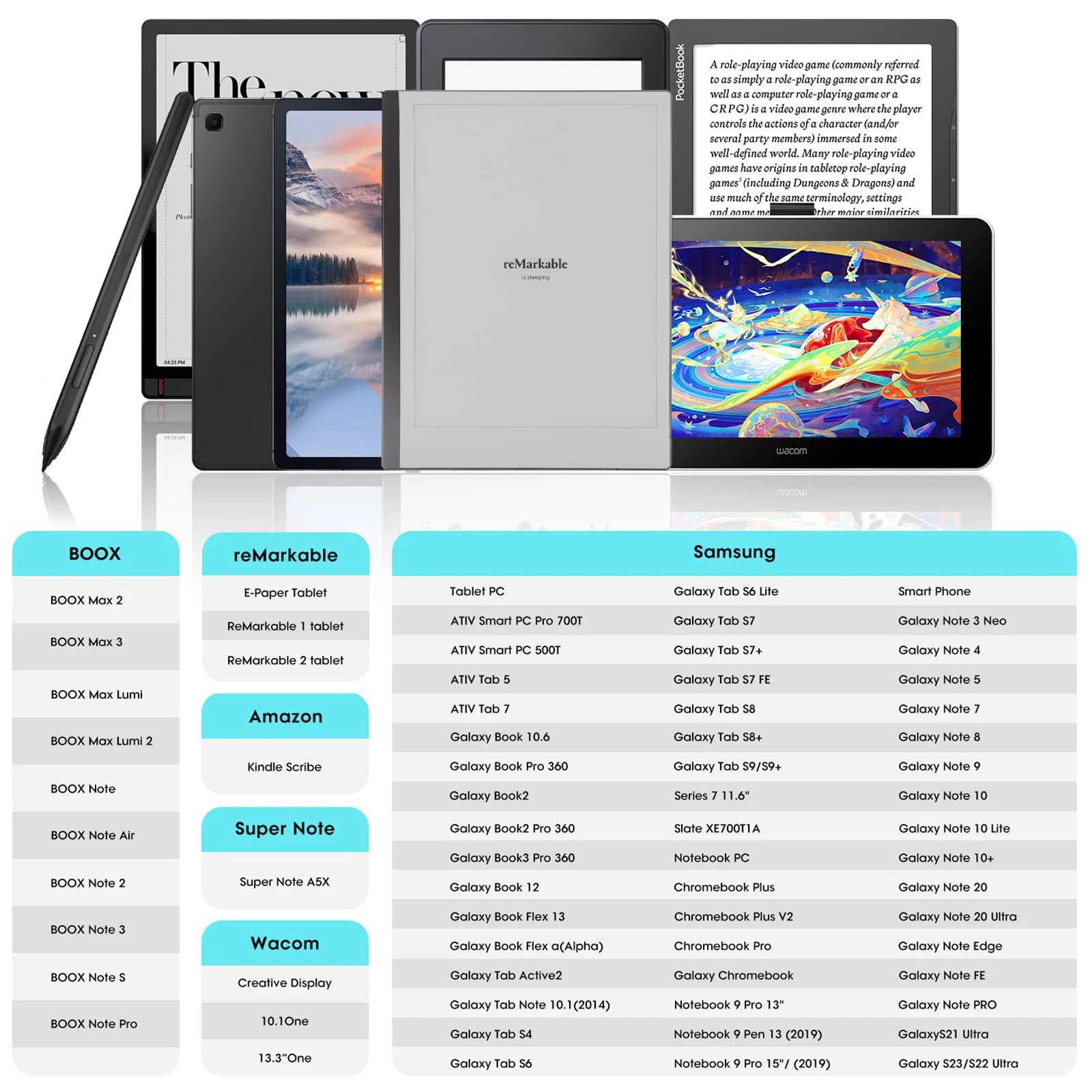 MPP 2.0 Microsoft Surface HP Kobo Touch Pen