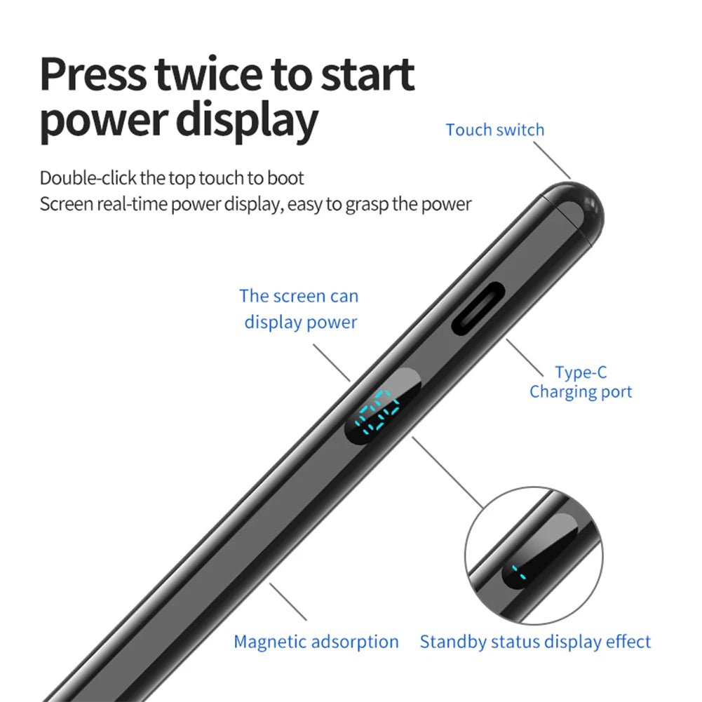 Apple Compatible iPad Pen Tilt Sensitivity Tablet Stylus - international