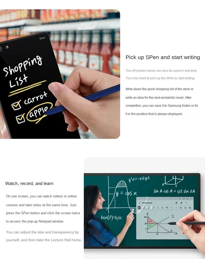 Samsung Galaxy Tab S8 S Pen with Bluetooth - 