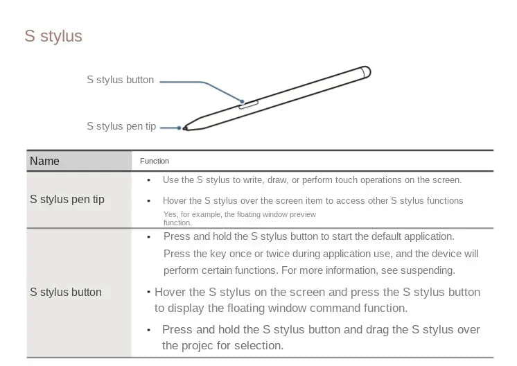 Samsung Galaxy Tab S8 S Pen with Bluetooth - 